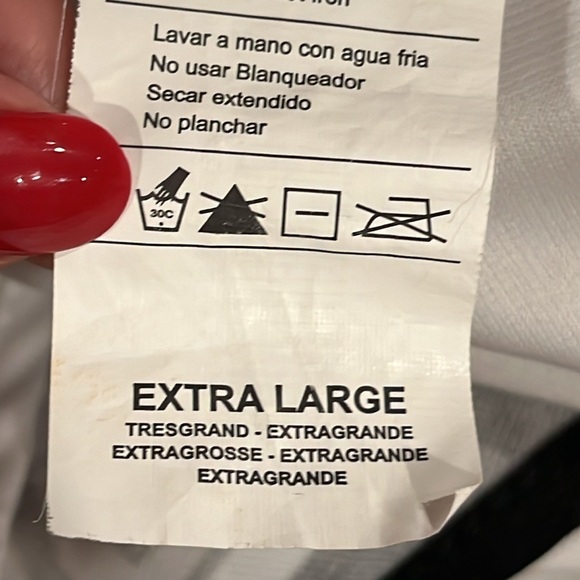 Storm trooper XL men’s White black shirt long sleeves costume STAR WARS top XL - Picture 8 of 10